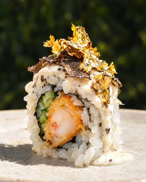Gold Black Truffle Explosion mit Blattgold